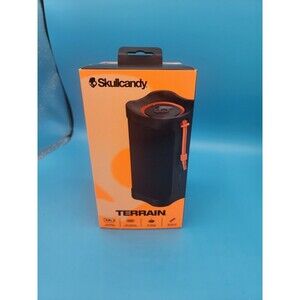 Skullcandy Terrain  Water-Resistant Wireless Bluetooth Speaker - Black Orange